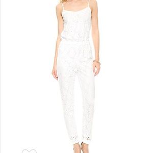White Lace Jumpsuit